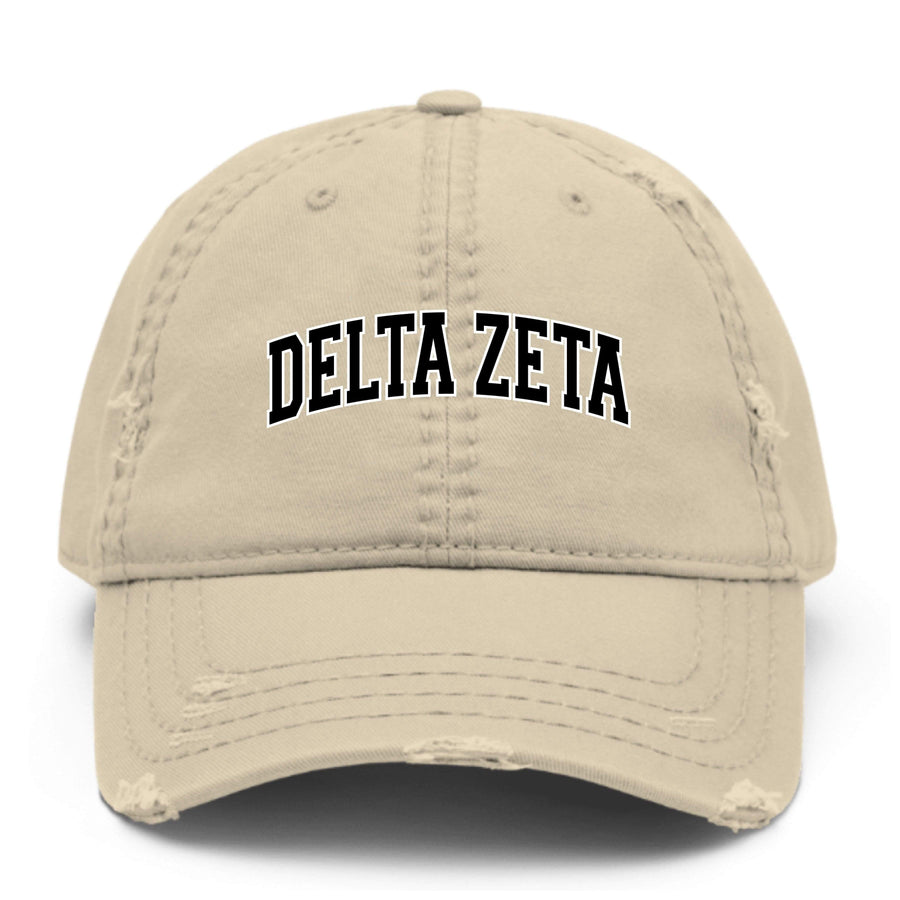Ali & Ariel Collegiate Hat <br> (available for all sororities) Delta Zeta