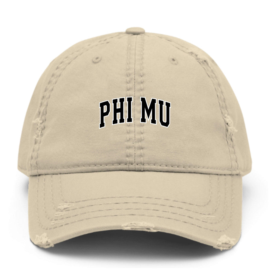Ali & Ariel Collegiate Hat <br> (available for all sororities) Phi Mu