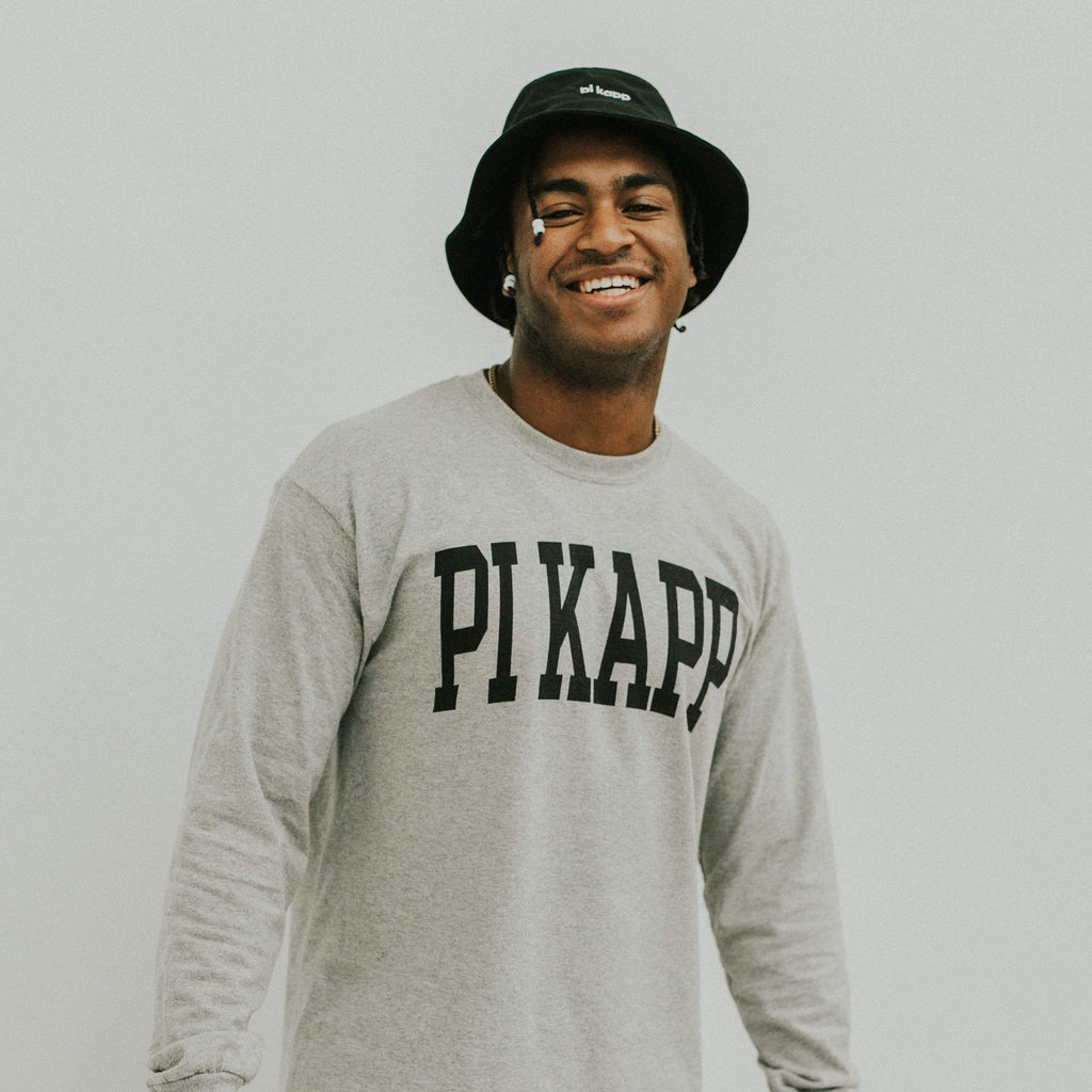 Collegiate Heather Long Sleeve <br> (available for all fraternities!)