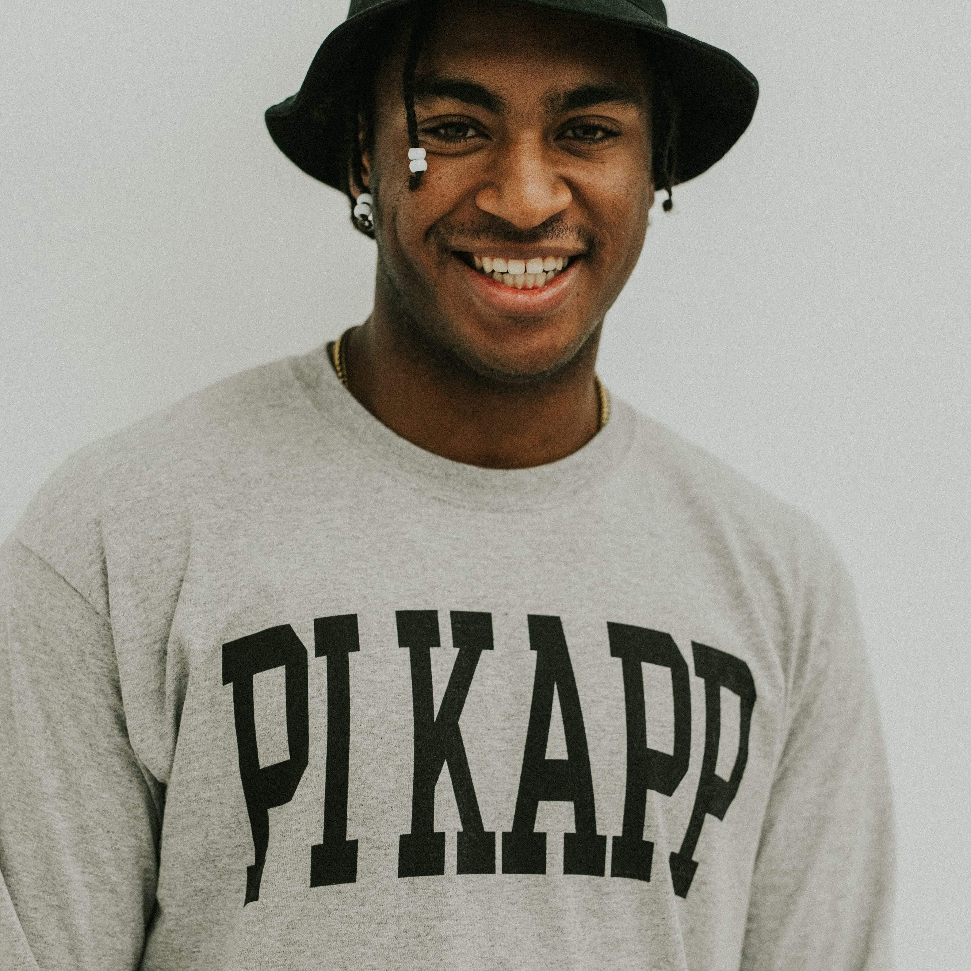 Collegiate Heather Long Sleeve <br> (available for all fraternities!)