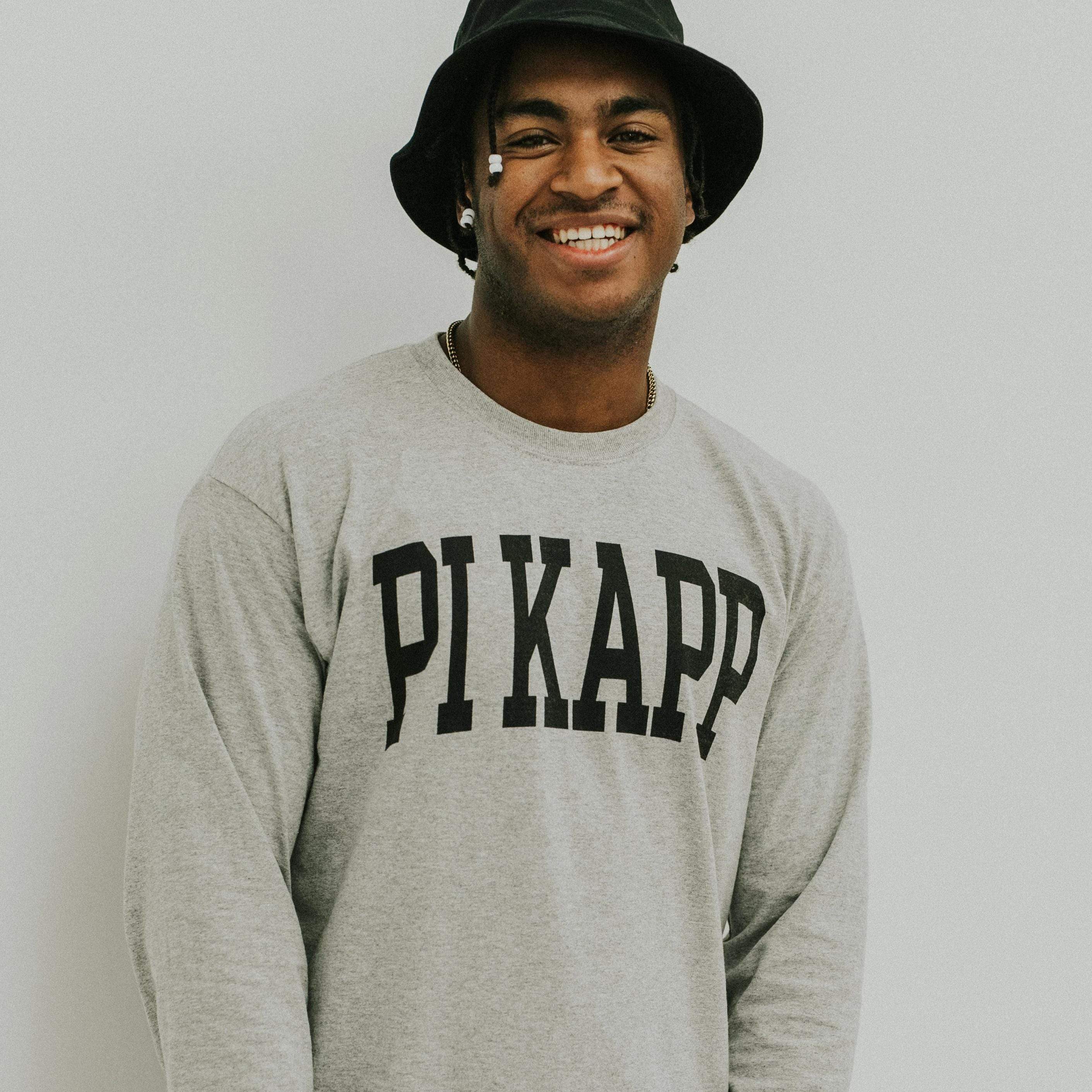 Collegiate Heather Long Sleeve <br> (available for all fraternities!)