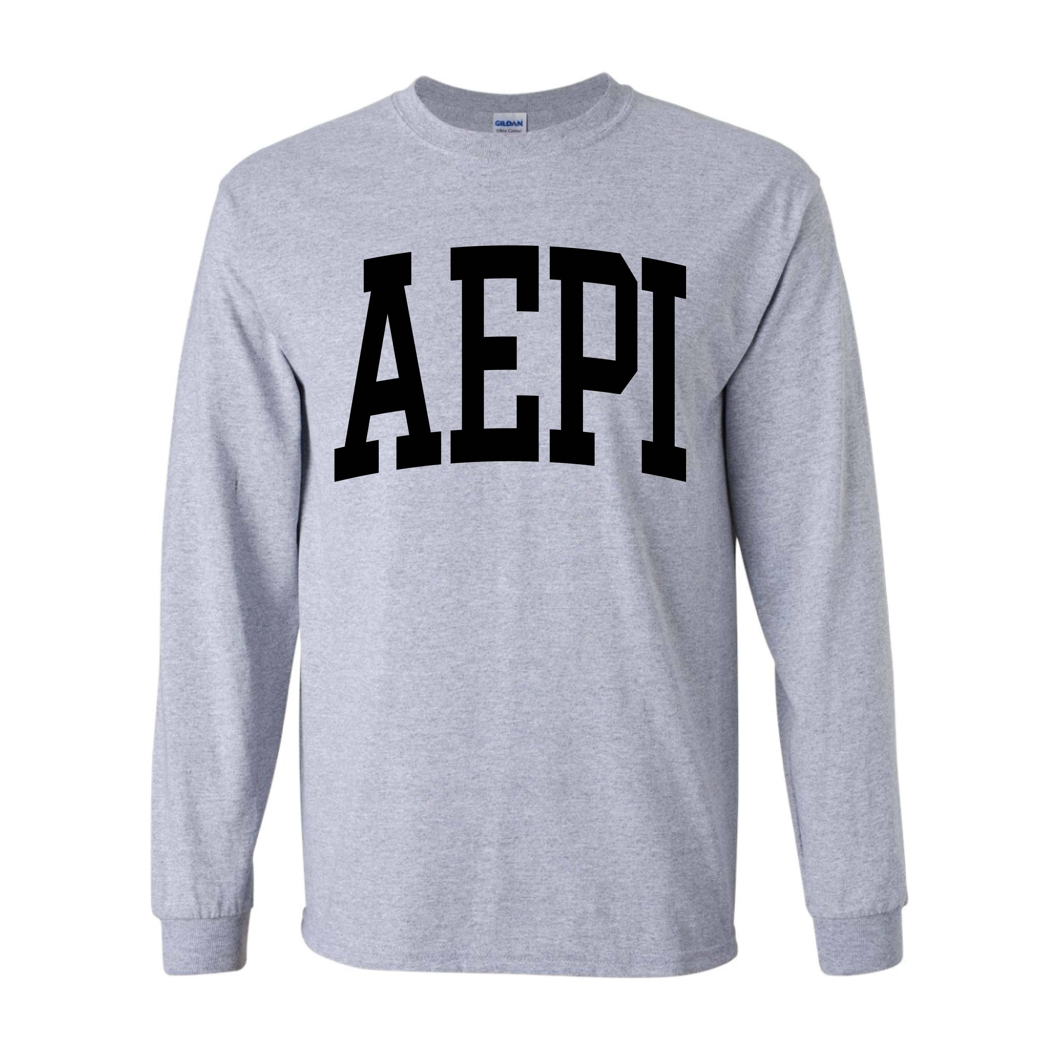 Collegiate Heather Long Sleeve <br> (available for all fraternities!)
