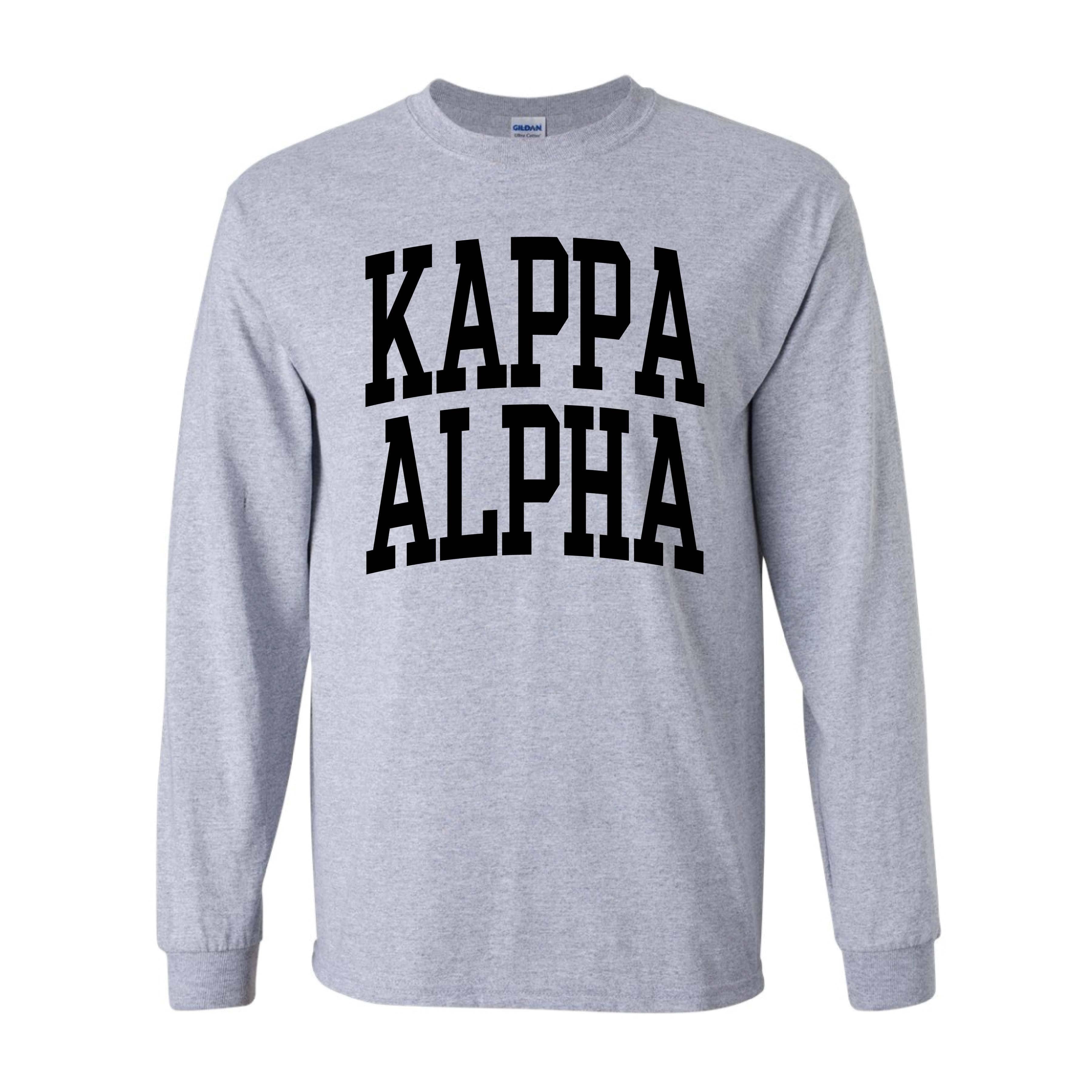 Collegiate Heather Long Sleeve <br> (available for all fraternities!)