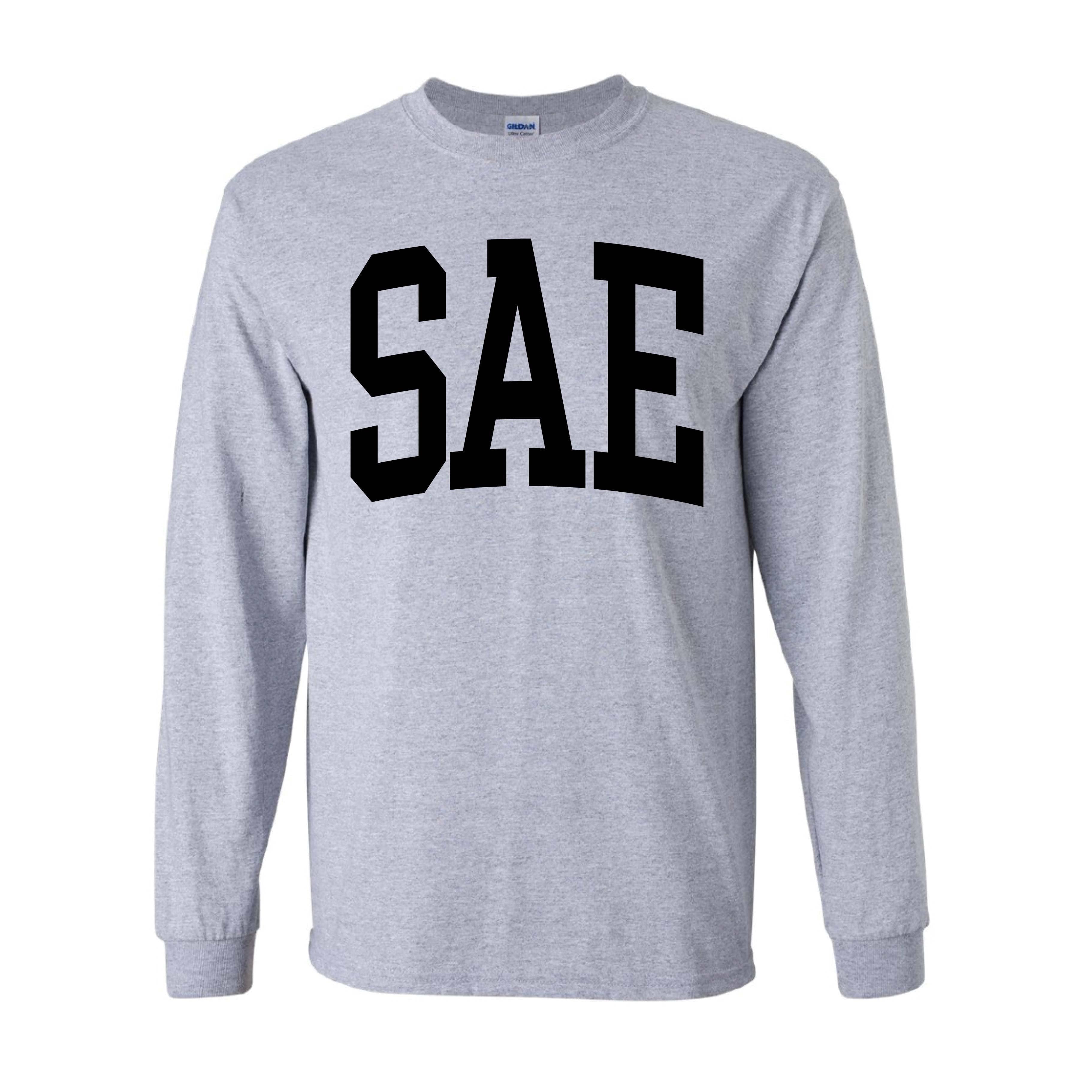 Collegiate Heather Long Sleeve <br> (available for all fraternities!)