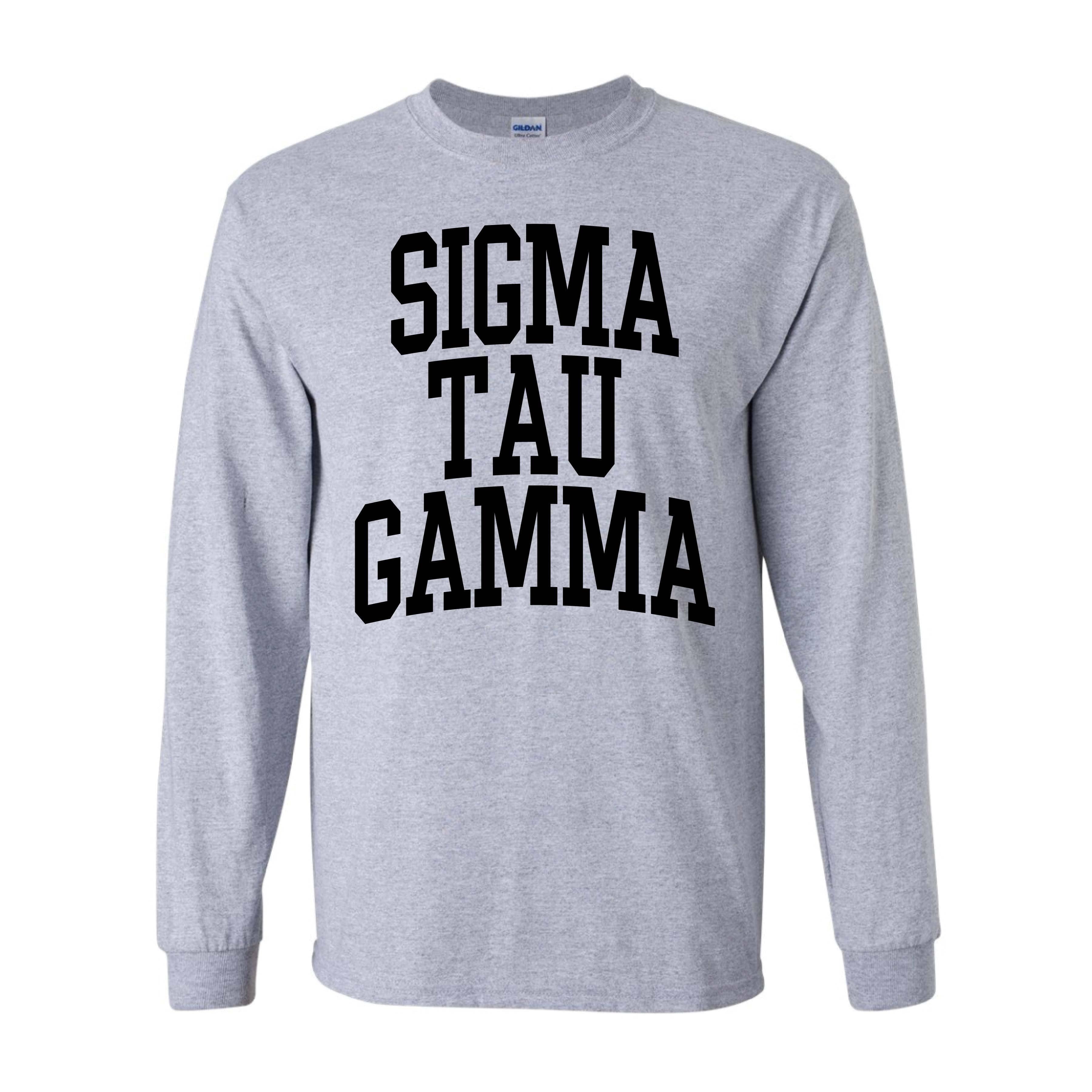 Collegiate Heather Long Sleeve <br> (available for all fraternities!)
