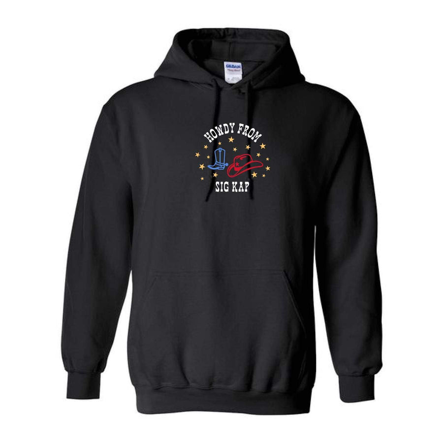 Ali & Ariel Cowgirl Embroidered Hoodie <br> (sororities G-Z)