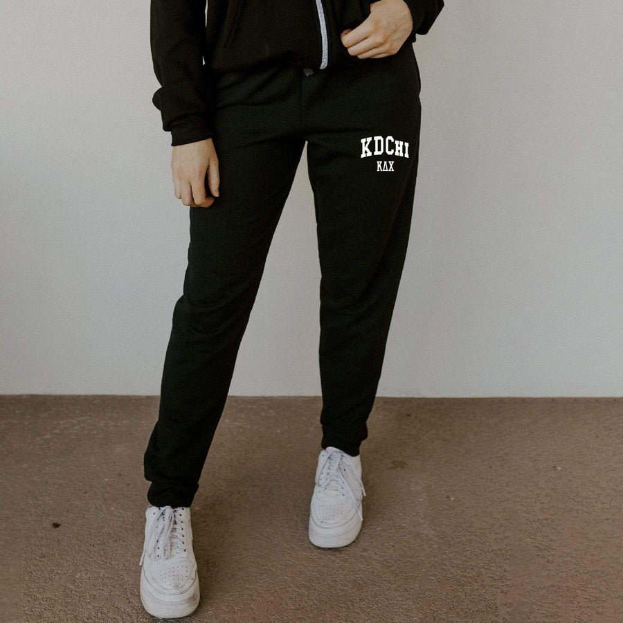 Ali & Ariel Embroidered Collegiate Joggers <br> (sororities G-Z)