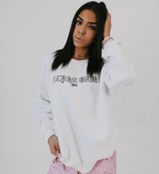 Ali & Ariel Embroidered Old English Fleece <br> (sororities A-D)