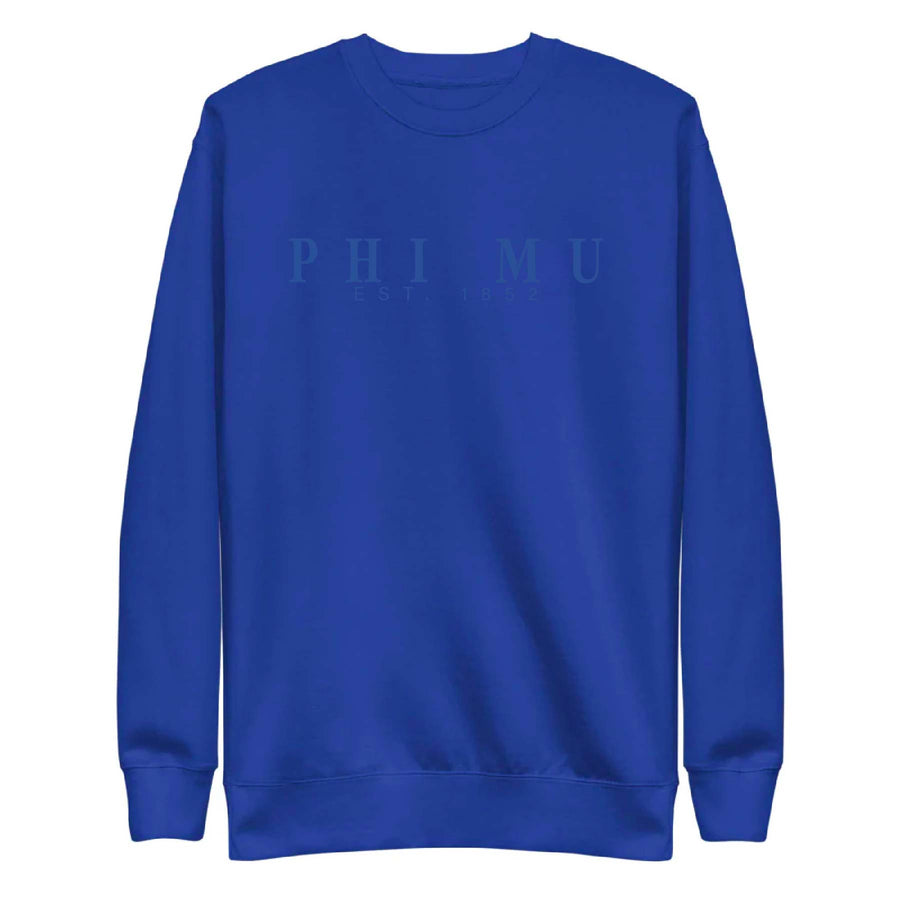 Ali & Ariel Embroidered Royal Treatment Fleece <br> (sororities G-Z)