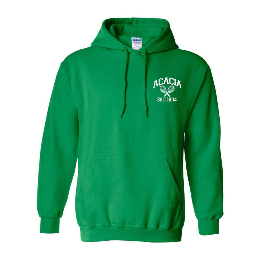Ali & Ariel Embroidered Tennis Hoodie <br> (available for all fraternities)