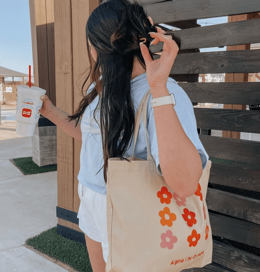 Ali & Ariel Flower Power Tote <br> (available for multiple organizations!)