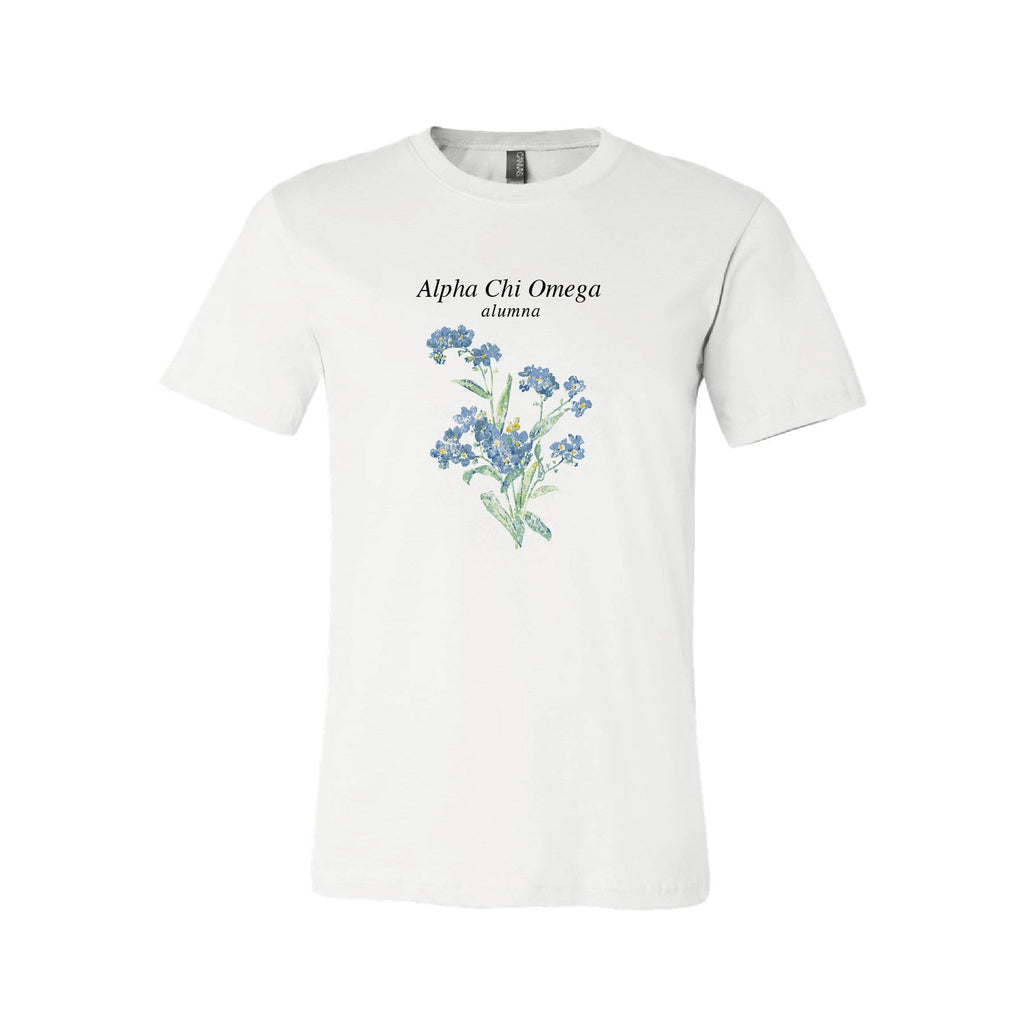 Forget Me Not Alumna Tee <br> (sororities A-D)