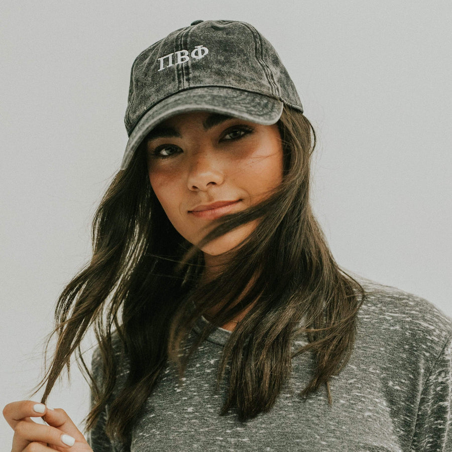 Greek Dad Hat - Black <br> (available for multiple organizations!)