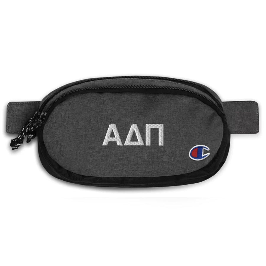 Ali & Ariel Greek Letters Fanny Pack <br> (available for all sororities) Alpha Delta Pi