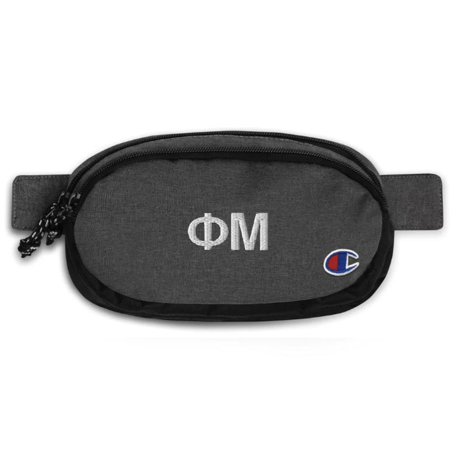 Ali & Ariel Greek Letters Fanny Pack <br> (available for all sororities) Phi Mu