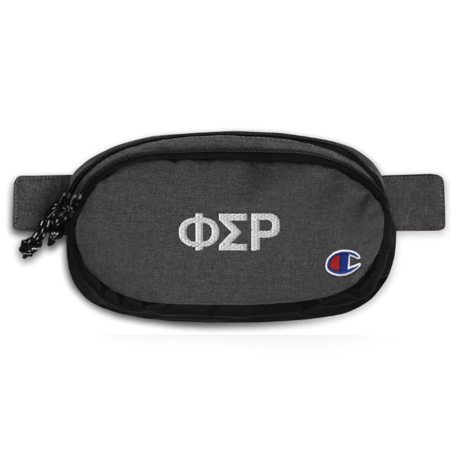 Ali & Ariel Greek Letters Fanny Pack <br> (available for all sororities) Phi Sigma Rho