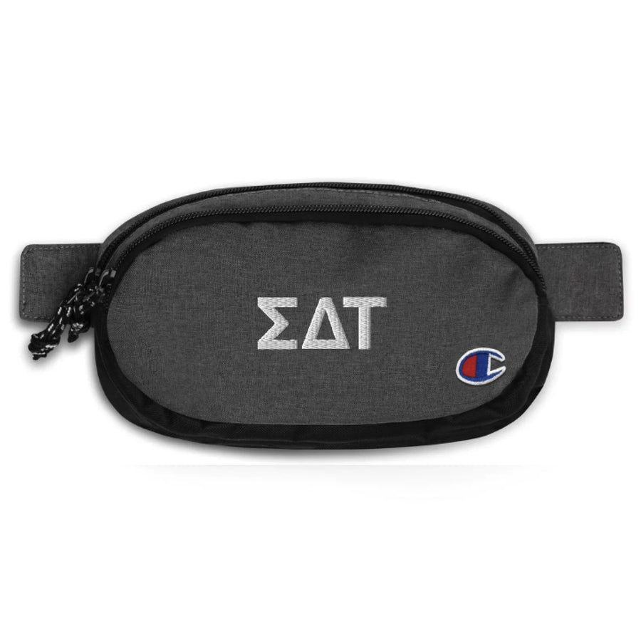 Ali & Ariel Greek Letters Fanny Pack <br> (available for all sororities) Sigma Delta Tau