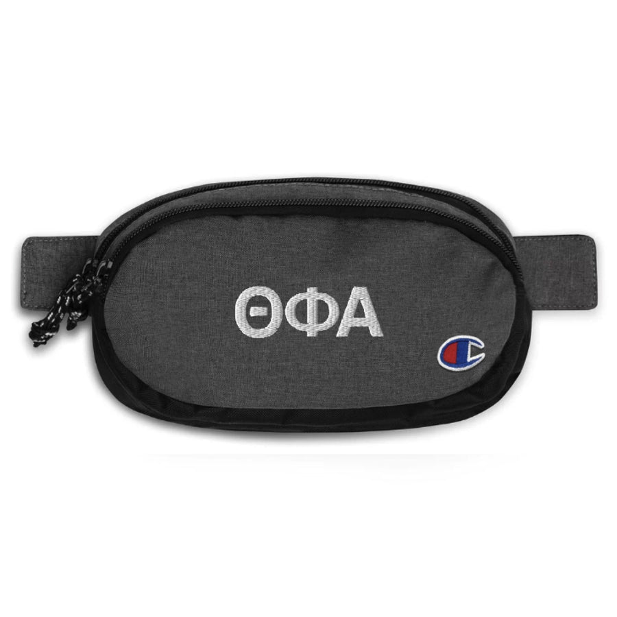 Ali & Ariel Greek Letters Fanny Pack <br> (available for all sororities) Theta Phi Alpha