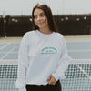 Ali & Ariel Green Sports Club Embroidered Fleece <br> (sororities G-Z)