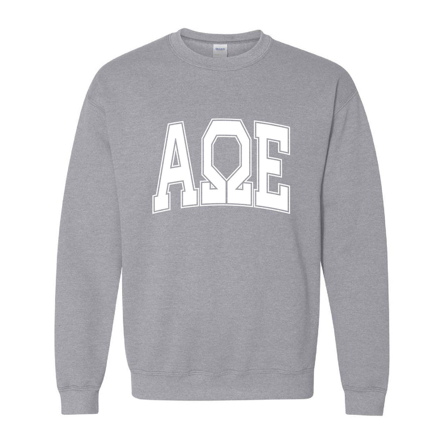 Ali & Ariel Grey Collegiate Fleece <br> (sororities A-D)
