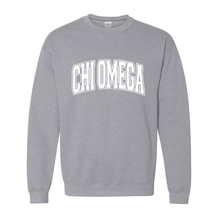 Ali & Ariel Grey Collegiate Fleece <br> (sororities A-D)