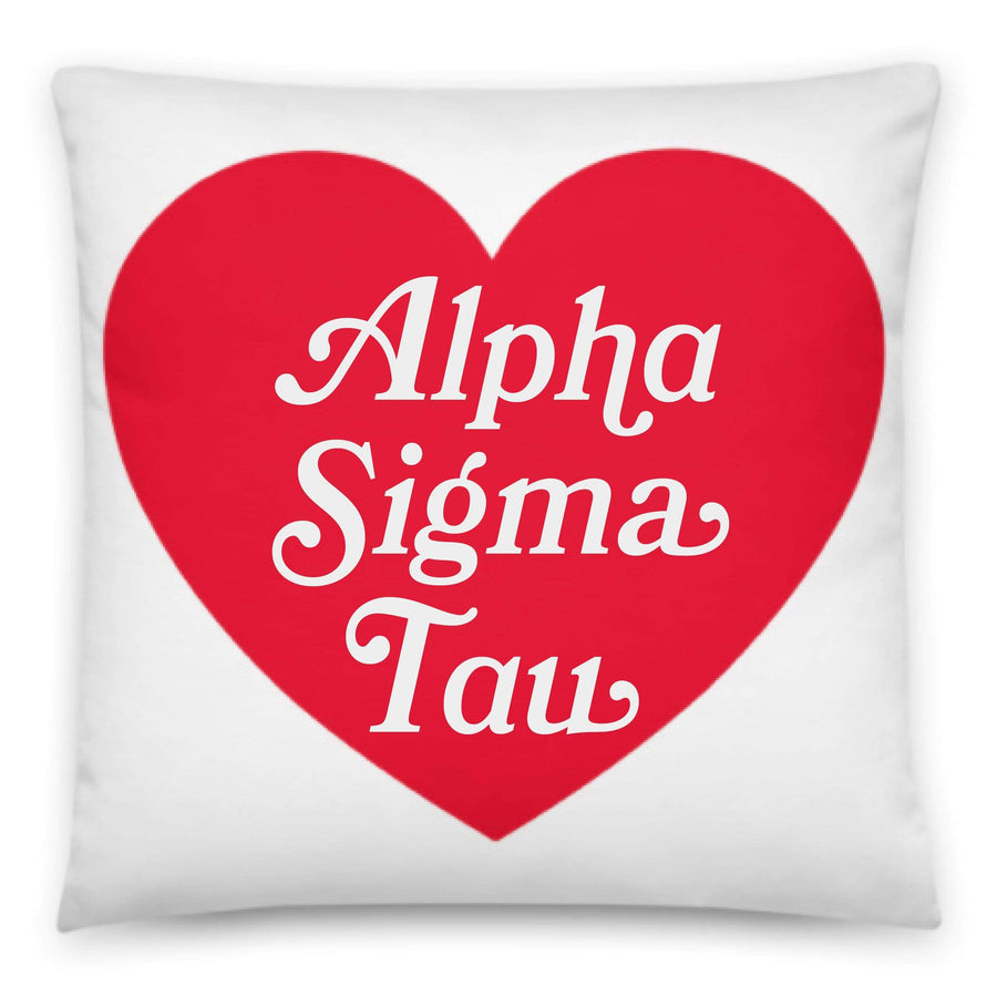 Ali & Ariel Heart Pillow <br> (available for all sororities)