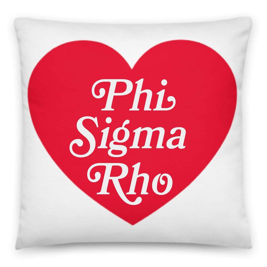 Ali & Ariel Heart Pillow <br> (available for all sororities)