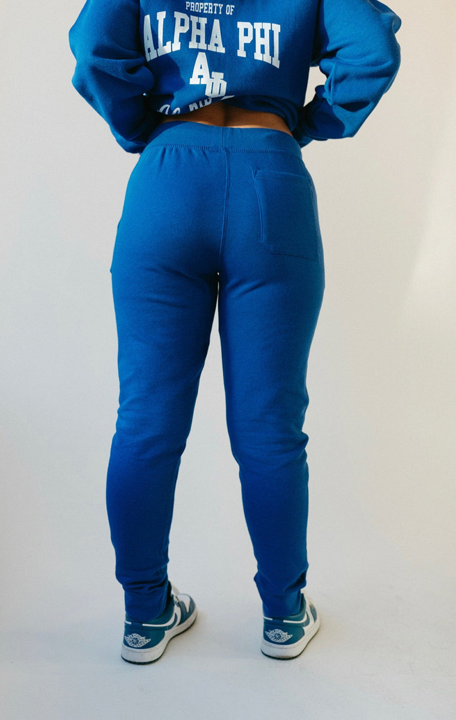 Ali & Ariel Home Run Embroidered Joggers <br> (sororities G-Z)