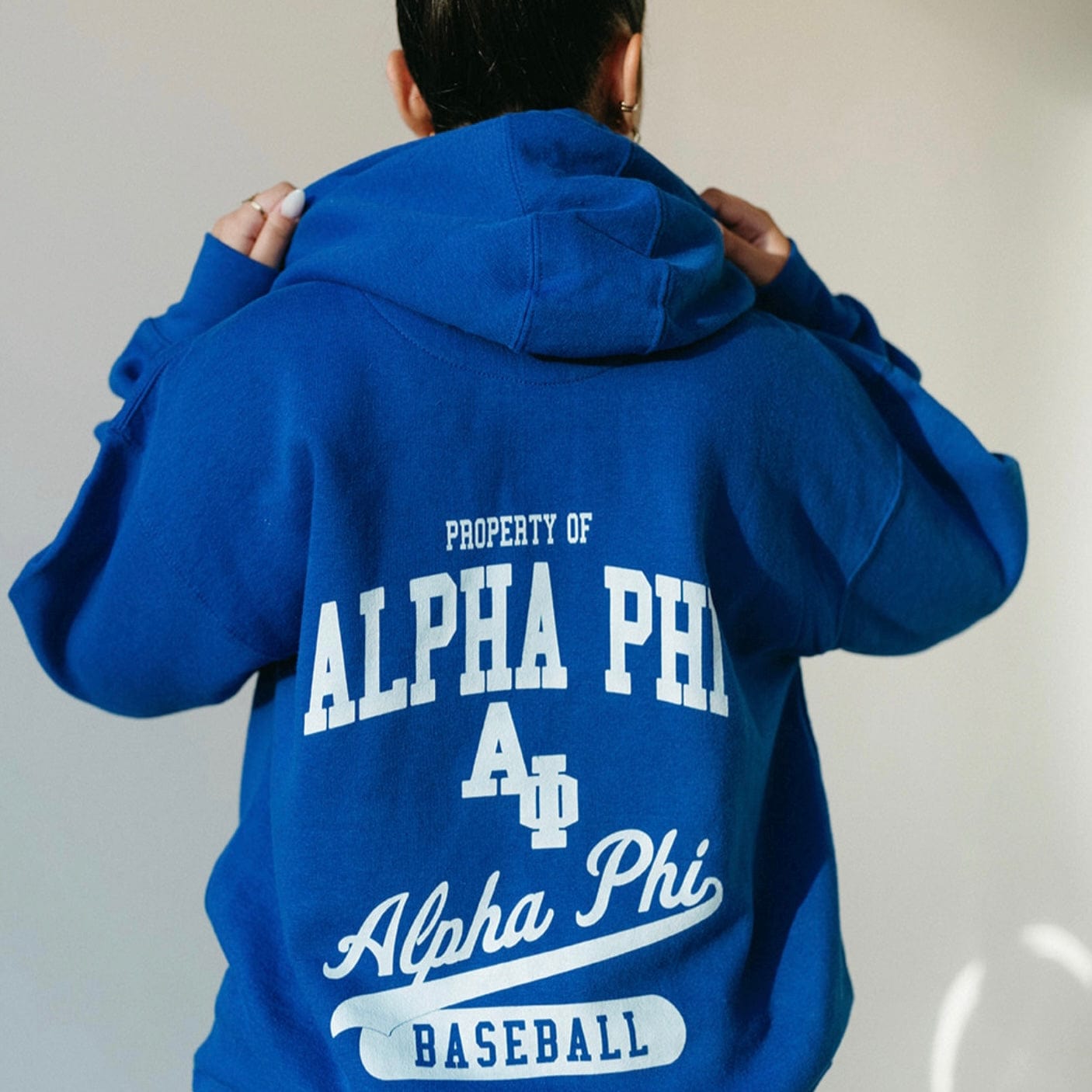 Ali & Ariel Home Run Hoodie <br> (sororities A-D)