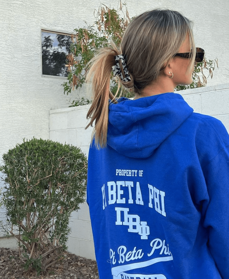 Ali & Ariel Home Run Hoodie <br> (sororities G-Z)