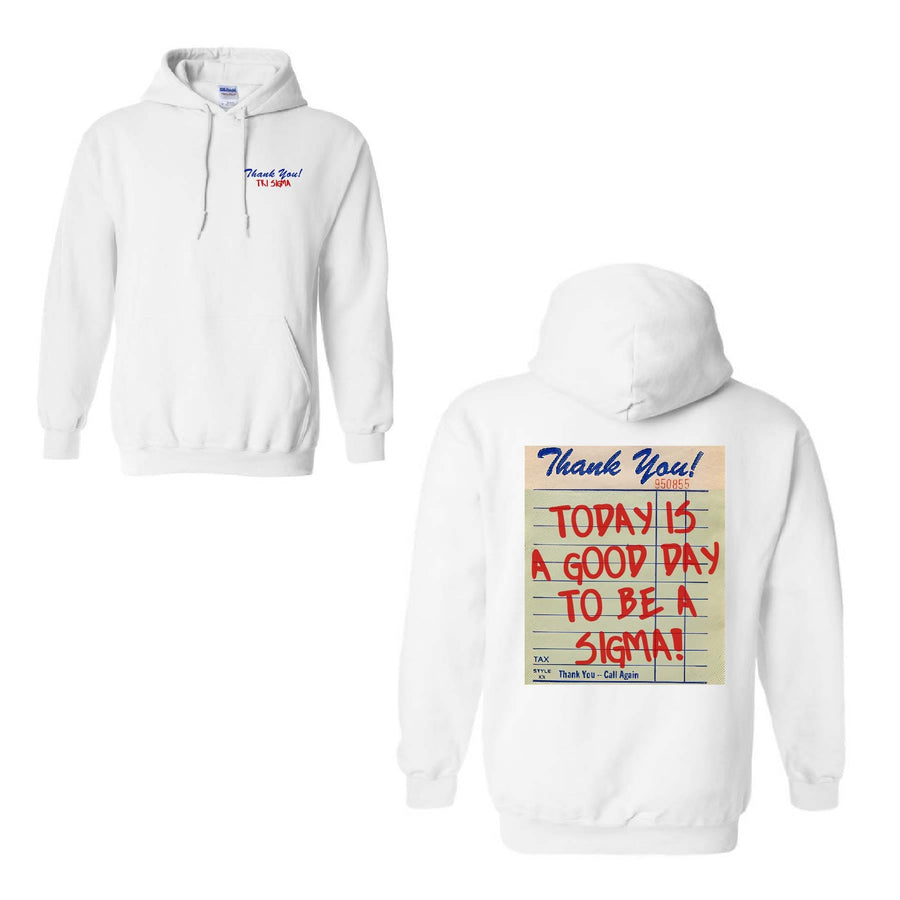 Ali & Ariel I'll Take The Check Hoodie <br> (sororities G-Z)