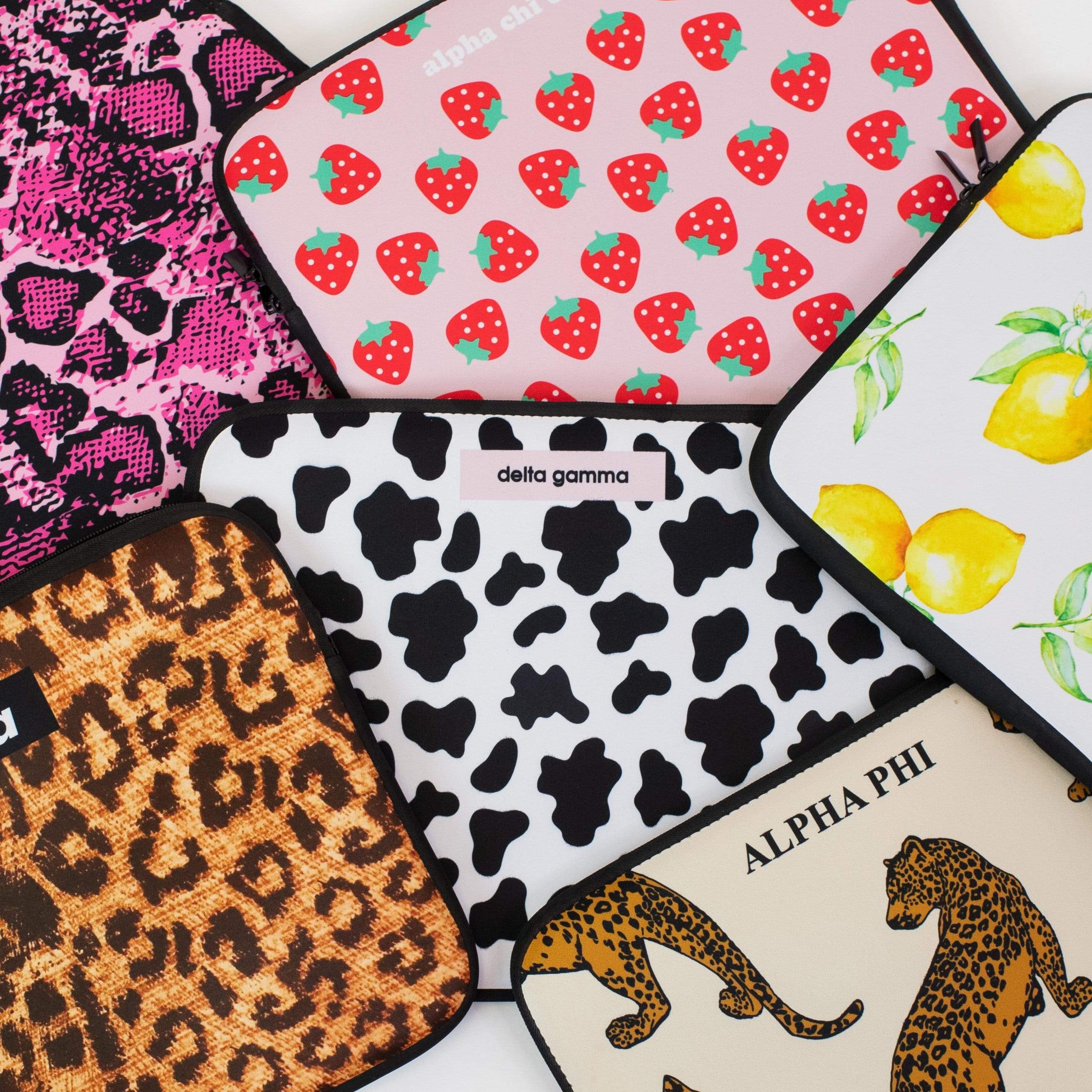 Leopard Laptop Sleeve Suhoaziia 12 Inch Black Laptop Cover