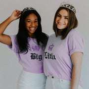 Ali & Ariel Lilac Royal Fam Tees