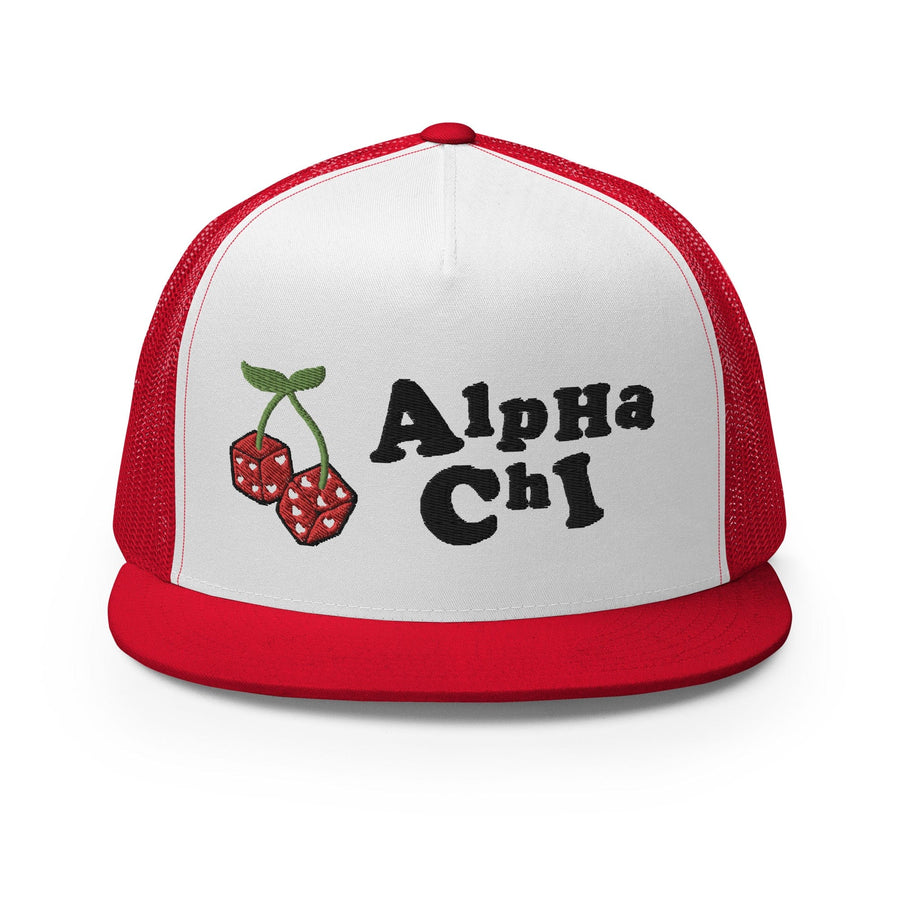Ali & Ariel Lucky Cherry Hat (available for all sororities) Alpha Chi Omega