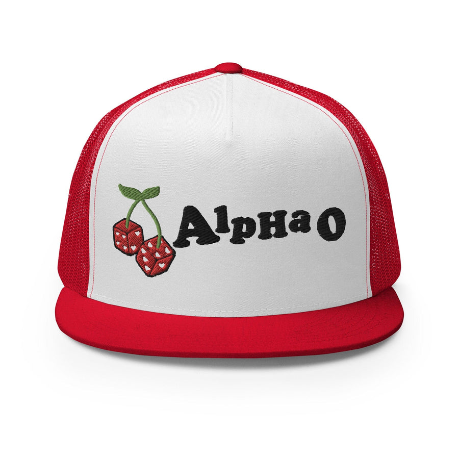 Ali & Ariel Lucky Cherry Hat (available for all sororities) Alpha Omicron Pi