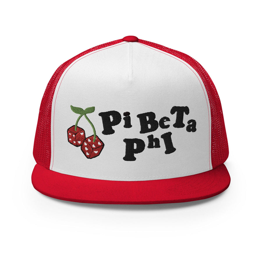 Ali & Ariel Lucky Cherry Hat (available for all sororities) Pi Beta Phi