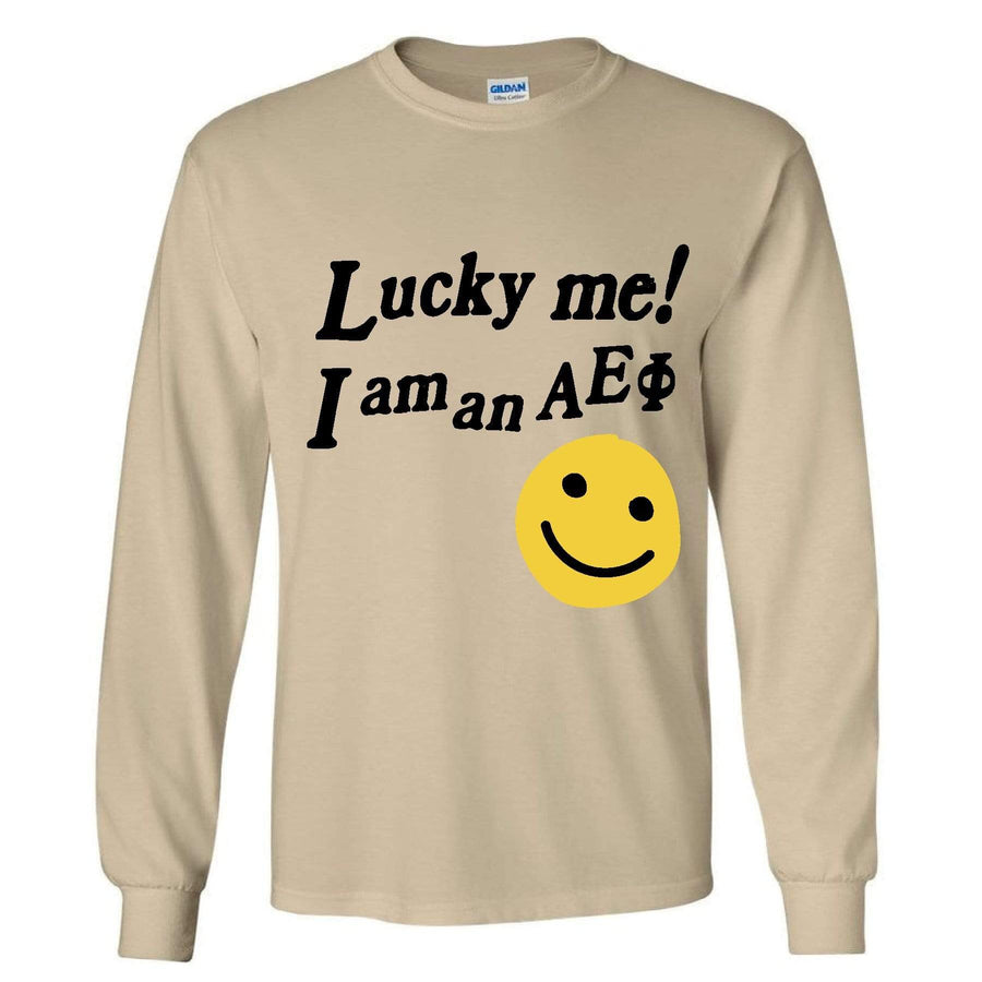 Lucky Me! Long Sleeve <br> (available for multiple sororities)
