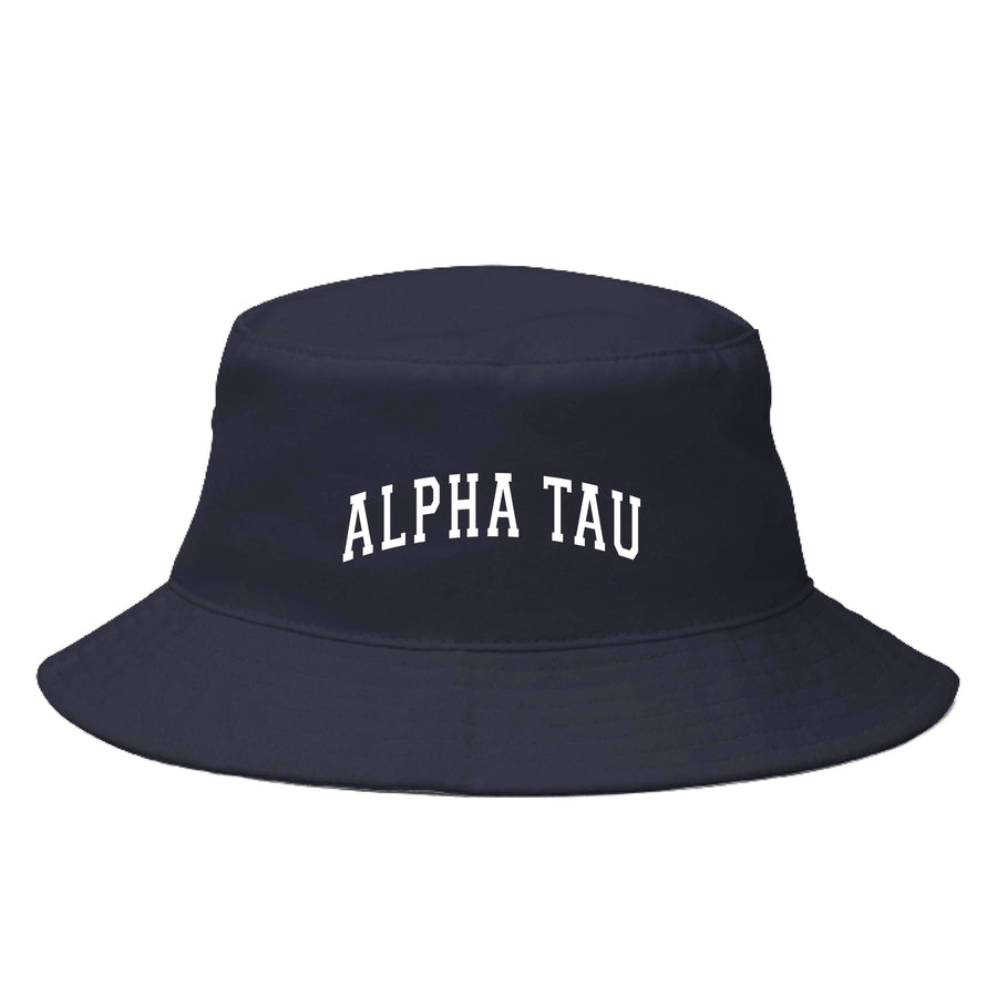 Ali & Ariel Navy Bucket Hat (available for all sororities) Alpha Sigma Tau