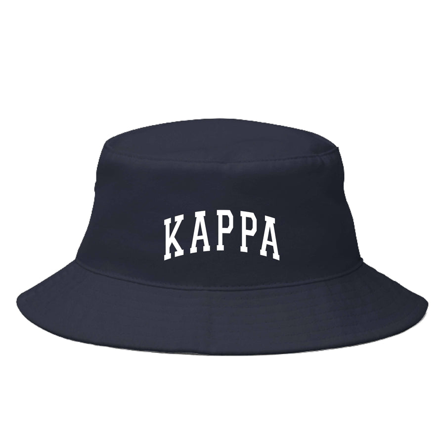 Ali & Ariel Navy Bucket Hat (available for all sororities) Kappa Kappa Gamma