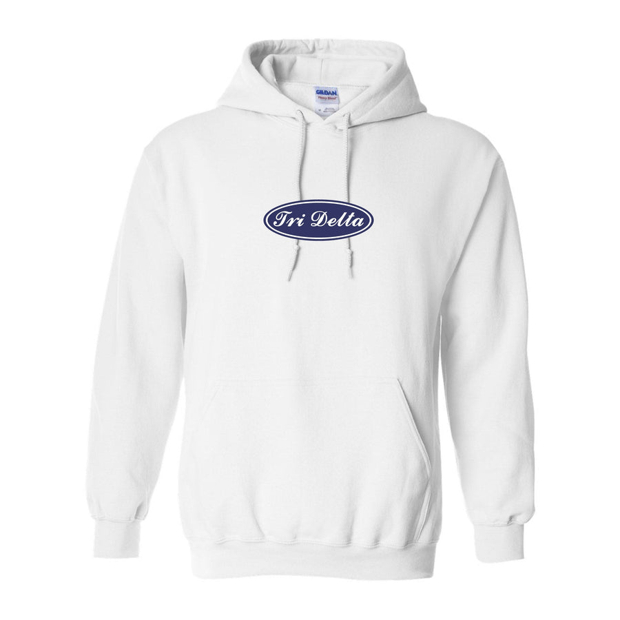 Ali & Ariel Navy Road Trip Hoodie <br> (sororities A-D)