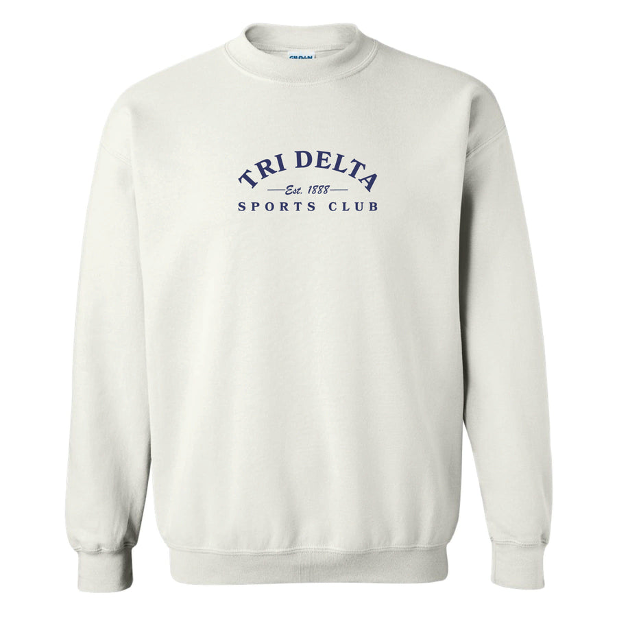 Ali & Ariel Navy Sports Club Fleece <br> (sororities A-D)