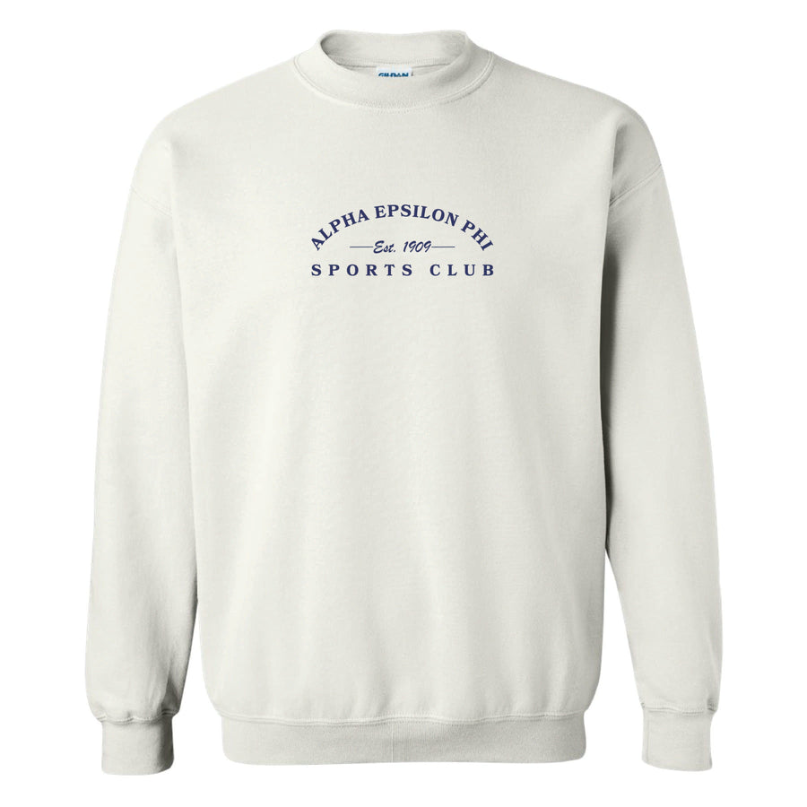 Ali & Ariel Navy Sports Club Fleece <br> (sororities A-D)