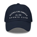 Ali & Ariel Navy Sports Club Hat (available for all sororities)