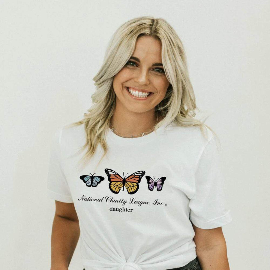 NCL Mom & Daughter Butterfly Tee