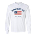 NCL White USA Long Sleeve Tee