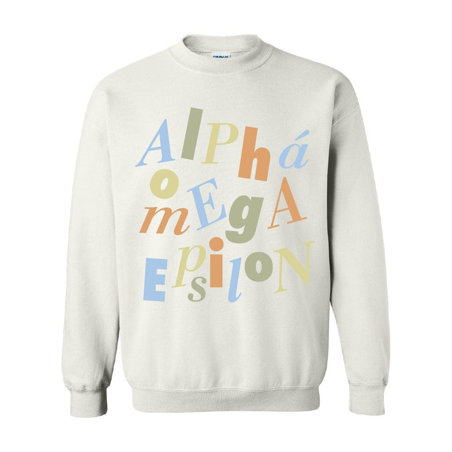 Ali & Ariel News Flash Fleece <br> (sororities A-D)