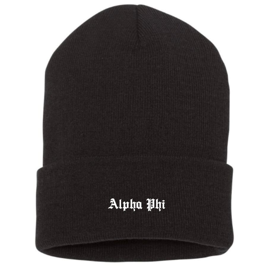 Old English Beanie <br> (available for multiple organizations!)