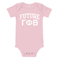 Ali & Ariel Pink Baby Onesie <br> (sororities G-Z)