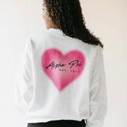 Ali & Ariel Pink Heart Fleece (sororities G-Z)