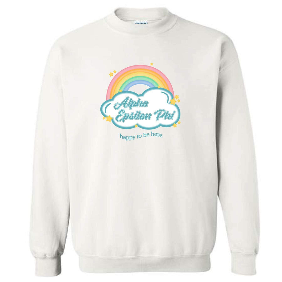 Ali & Ariel Rainbow Clouds Fleece <br> (sororities A-D)